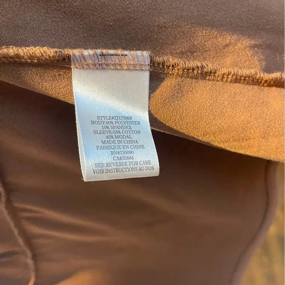 Z Supply faux suede cardigan, camel brown. Size Small. - Picture 4 of 5